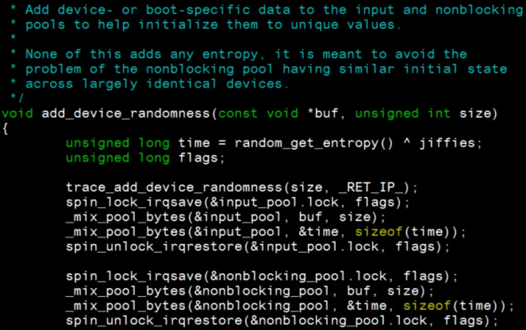 RNG隨機生成器通常以程式語言寫成