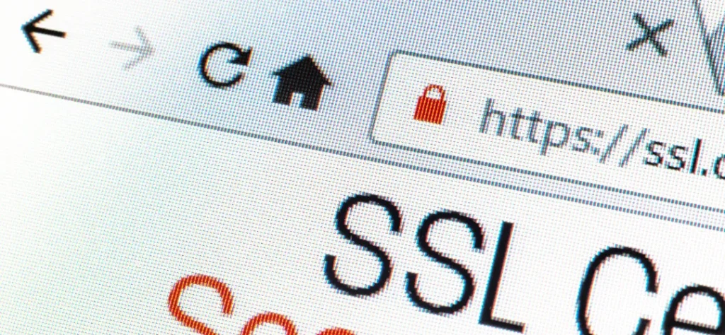 使用SSL加密技術網址中的http會有s